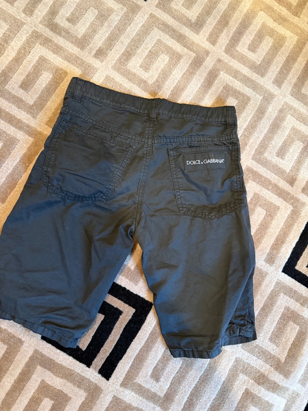 Dolce & Gabbana kids Cargo Shorts with Logo Patch